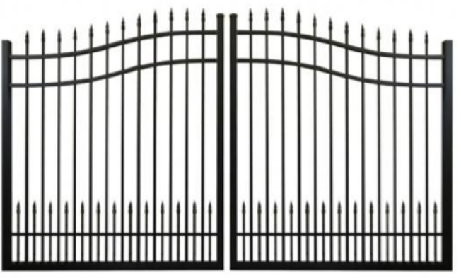 Double SPIKE Swing Rod Gate