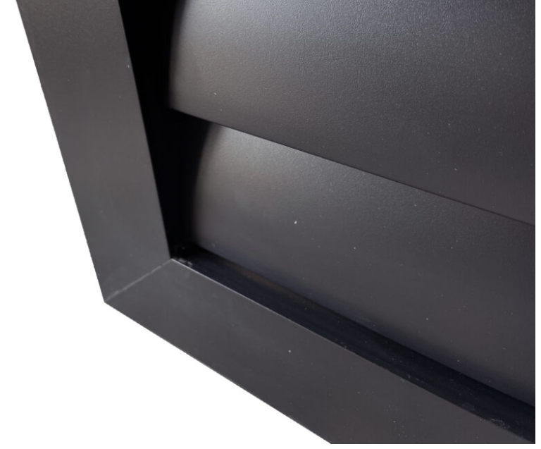 Single Swing Louver Pedestrian Gate