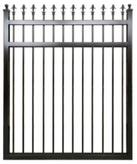 Single SPIKE Swing Pedestrian Gate